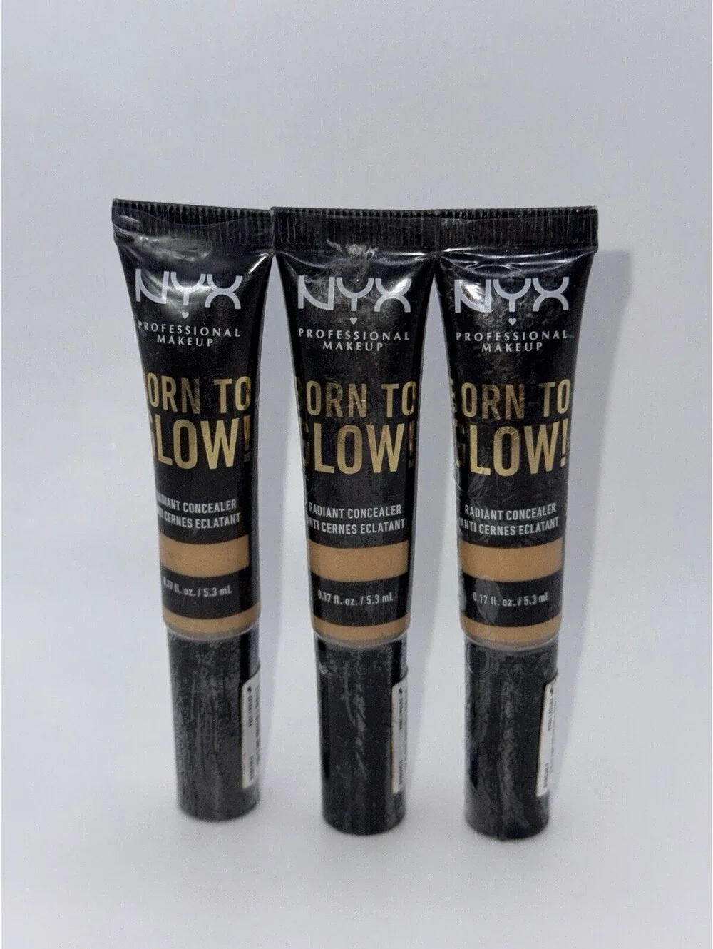 3 NYX Born To Glow Radiant Coverage Concealer Neutral Buff